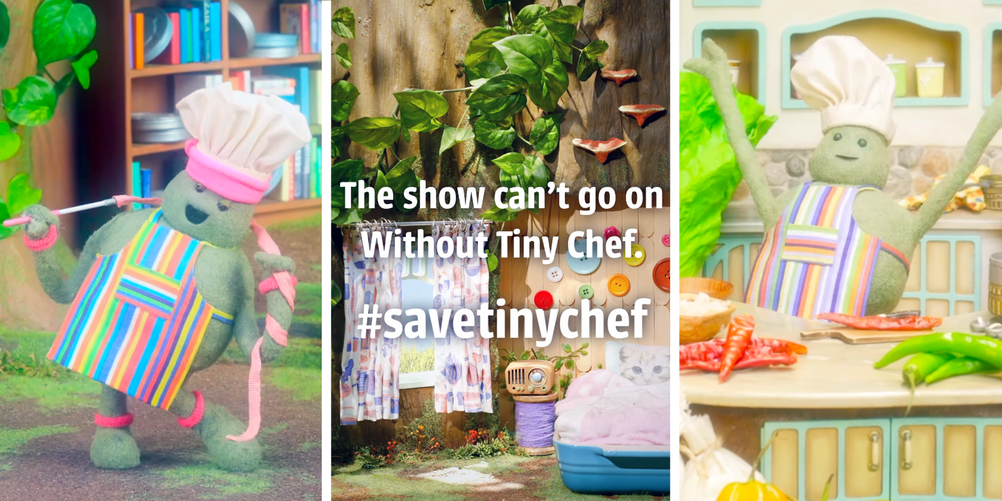 the tiny chef show saved