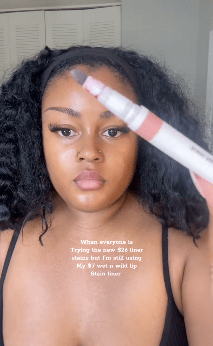 $7 wet and wild lip stain