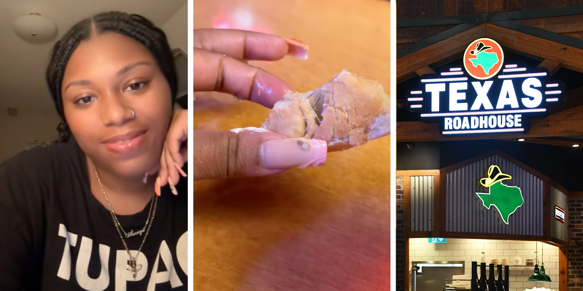 Did a Customer Find Staples in Her Texas Roadhouse Roll?