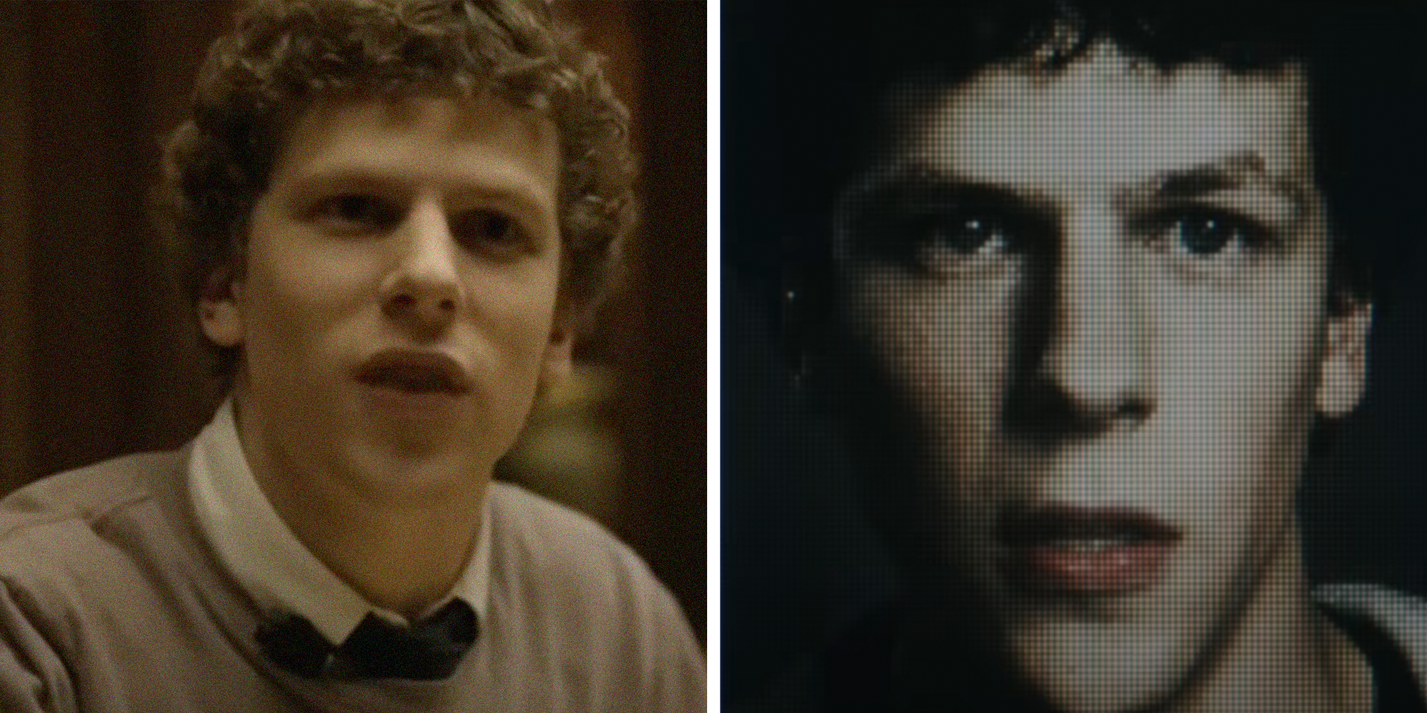 jesse eisenberg as mark zuckerberg in the social network