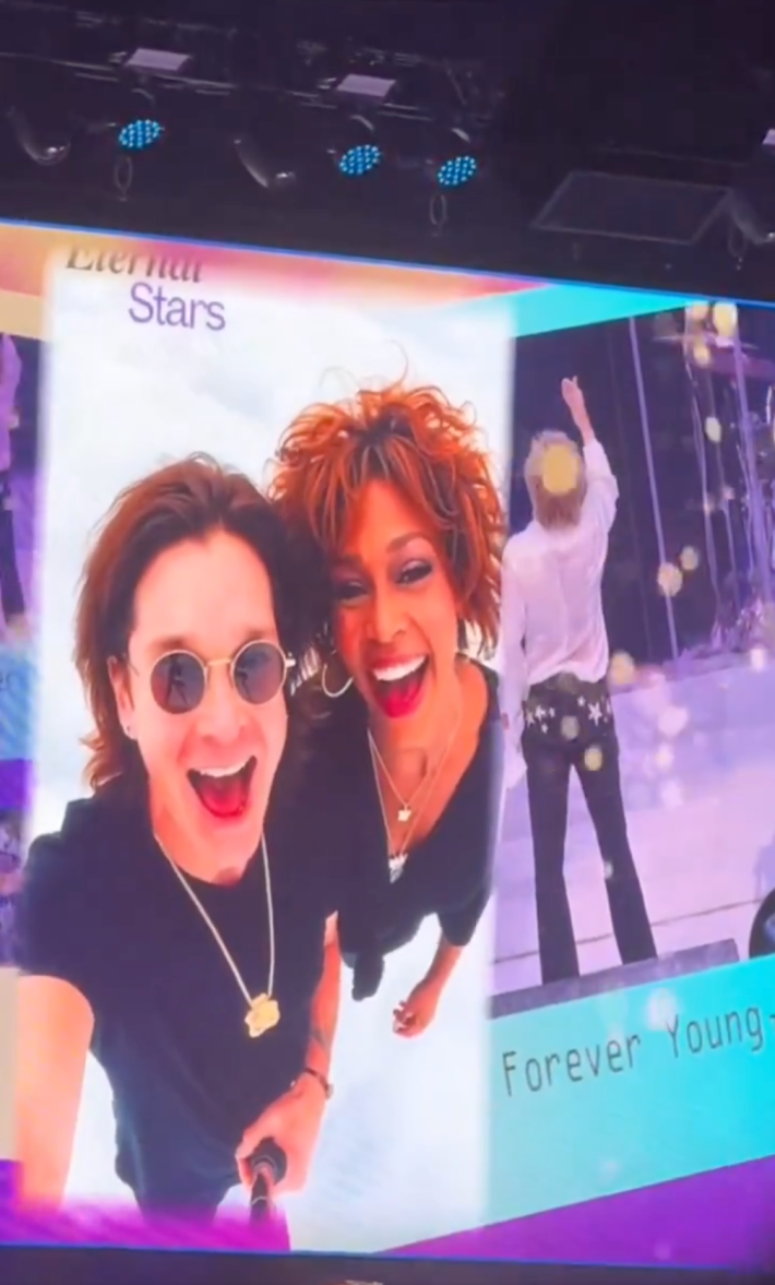 whitney houston forever young rod stewart