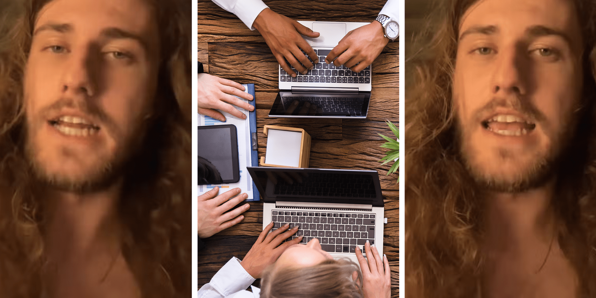 working seven days per week