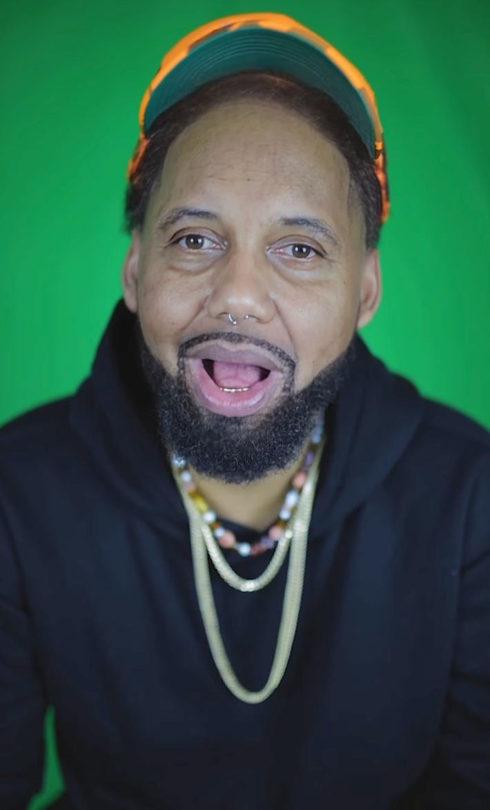 rapper blizz boi with old filter on