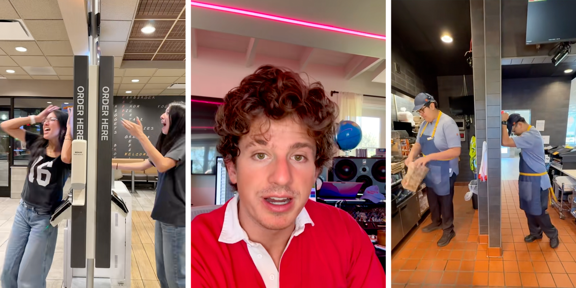 charlie puth attention tiktok trend mcdonalds
