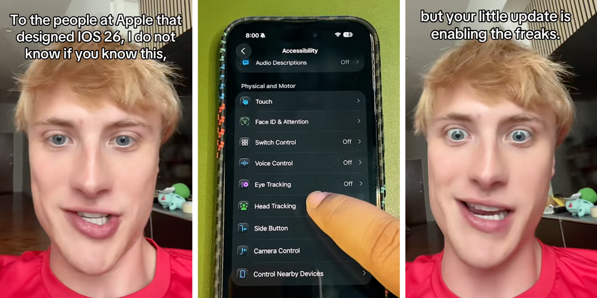 control iphone with tongue