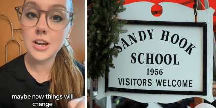 Daughter Of Sandy Hook Survivor Speaks On Charlie Kirk's Death