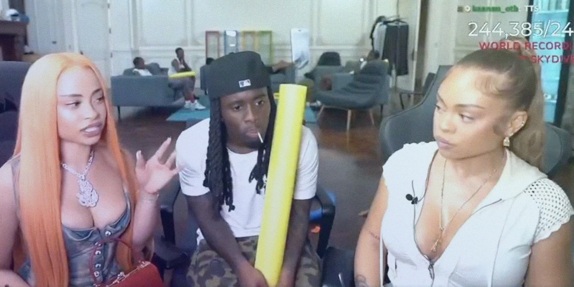 ice spice latto ignore kai cenat stream