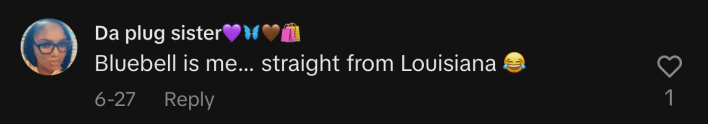 “Bluebell is me... straight from Louisiana 😂.”