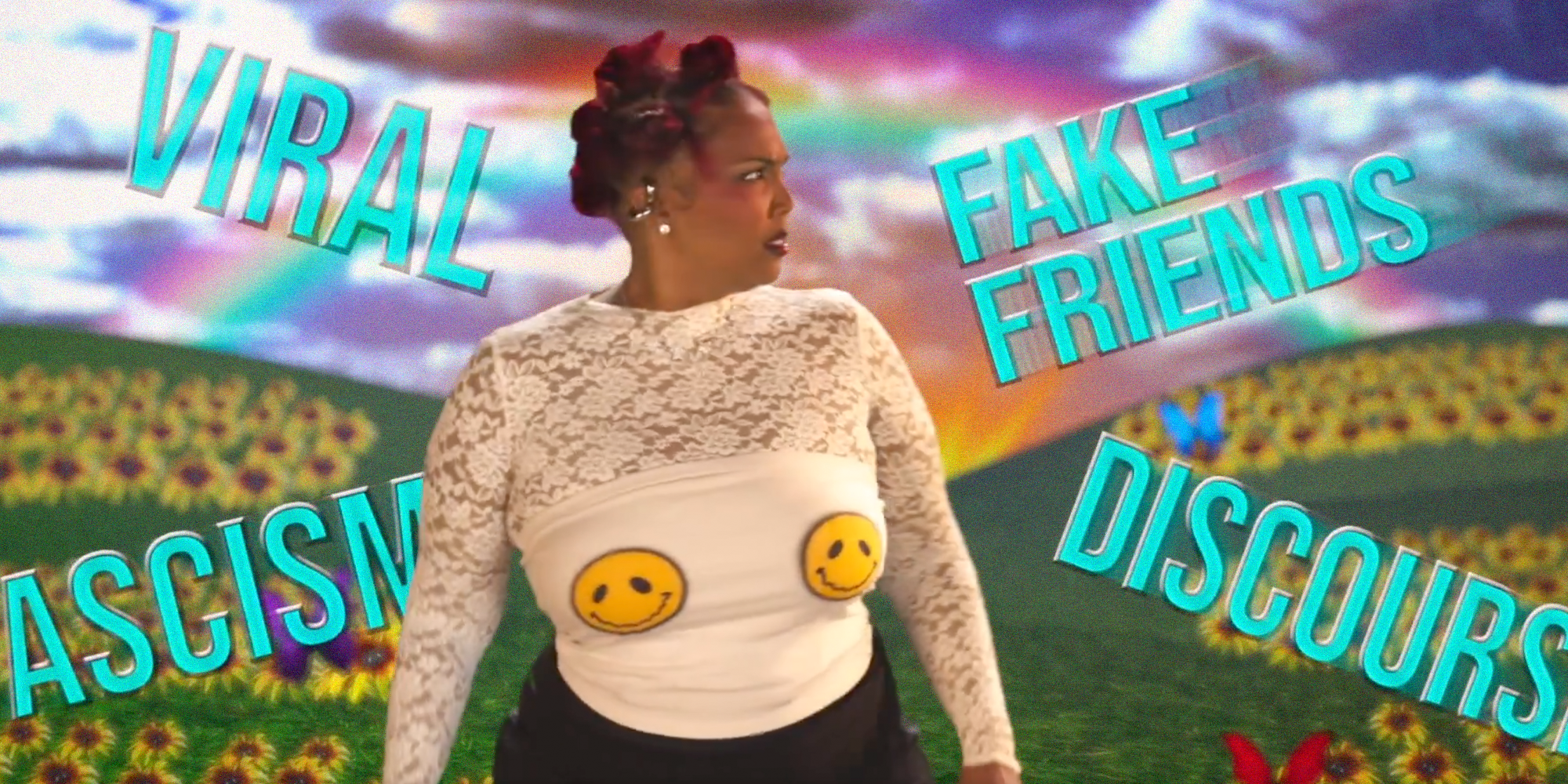 lizzo viral discourse fake friends music video
