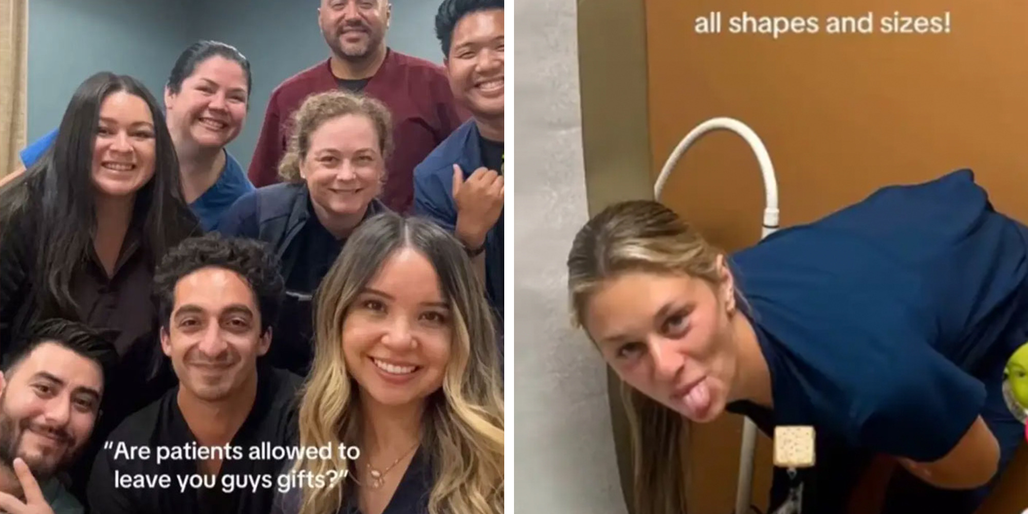 Staff at Sansum Clinic in Santa Barbara smiling into camera