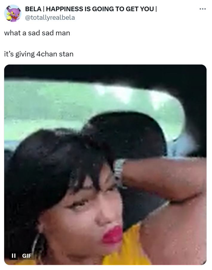 4chan stan tweet reaction.