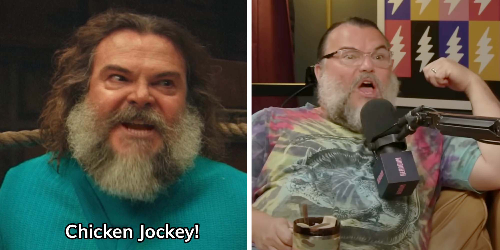 chicken jockey jack black