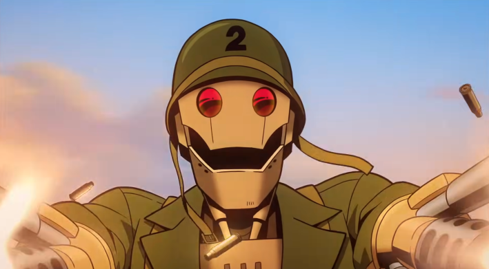 GI robot in Creature Commandos