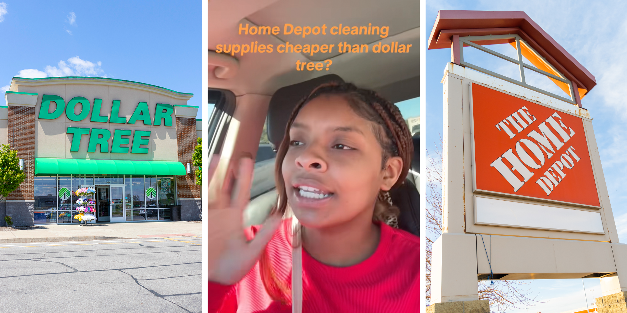 home depot cleaning supplies cheaper than dollar tree