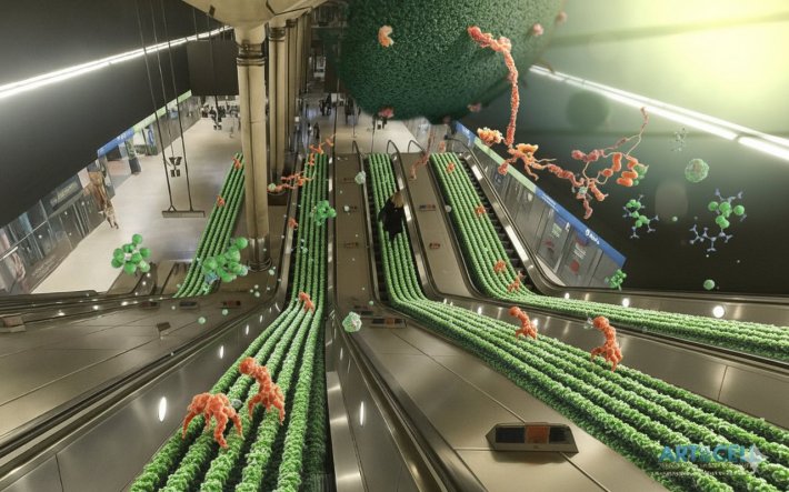 "How a mathematician sees the world" meme representing biologists.