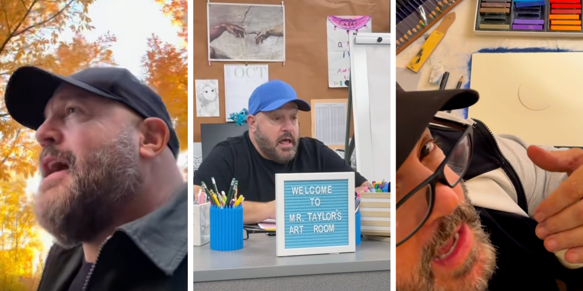 is matt taylor art teacher kevin james