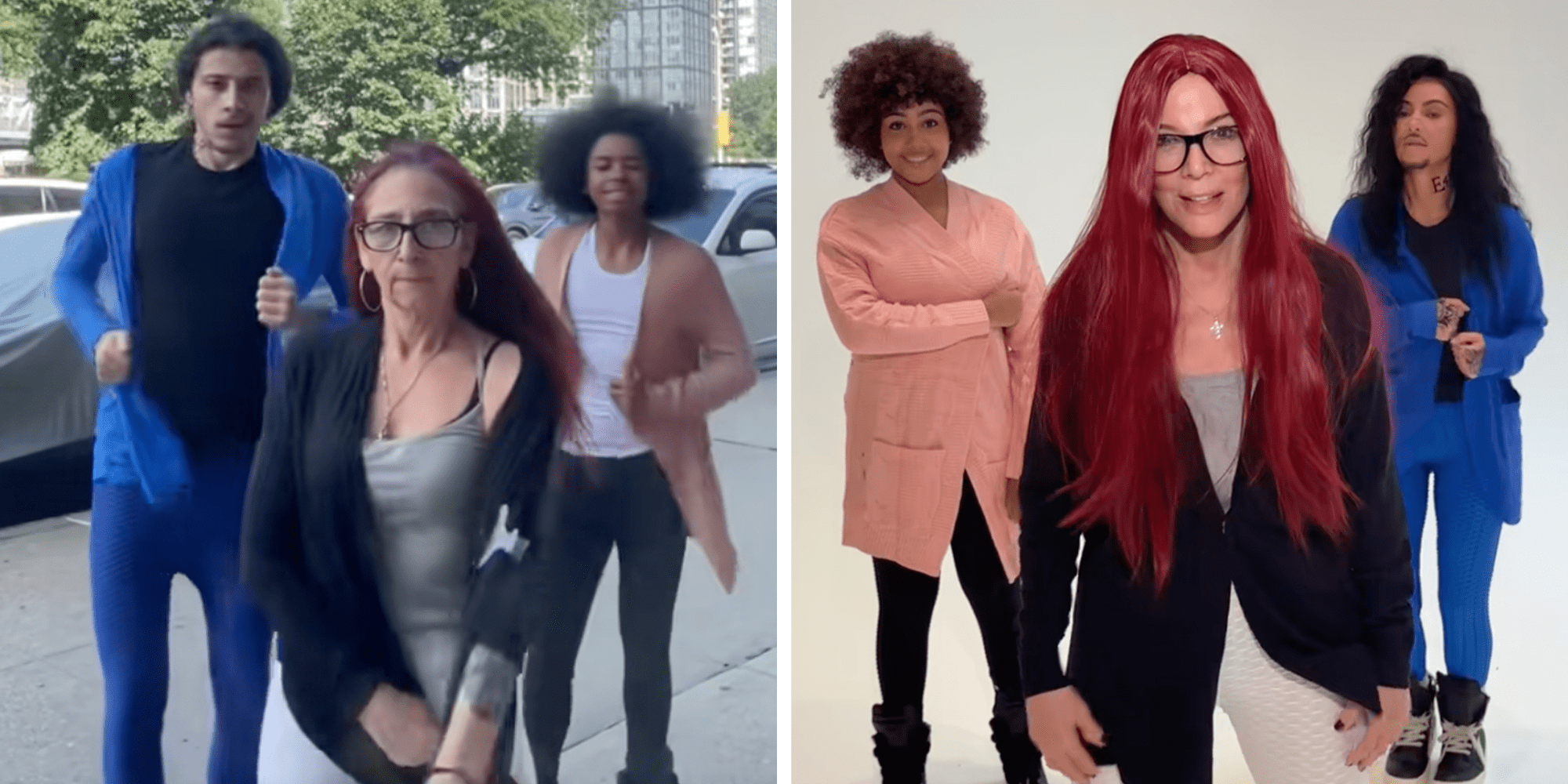 kardashians halloween jay guapo pink cardigan north west kim