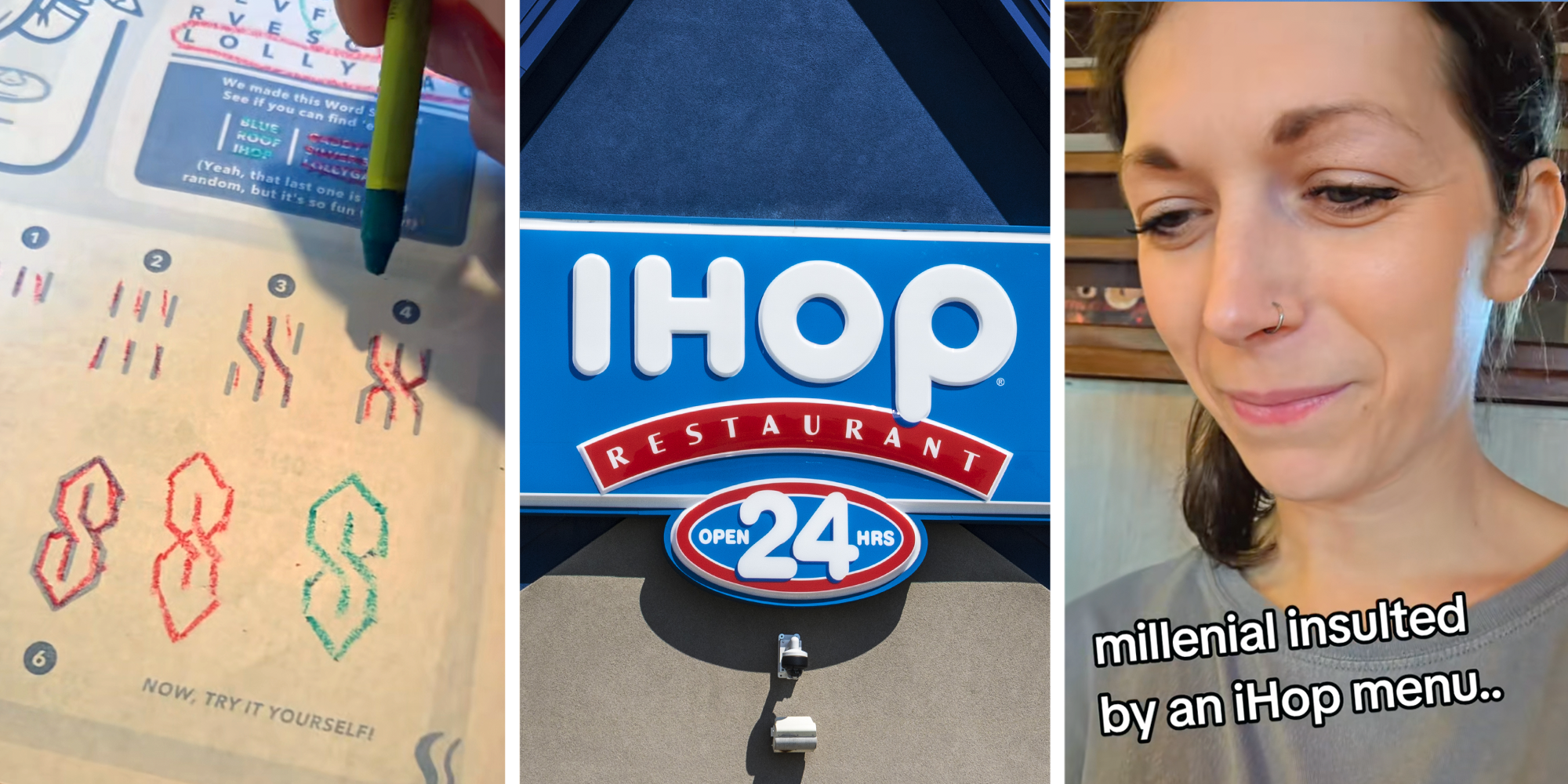 millennial insulted by ihop menu