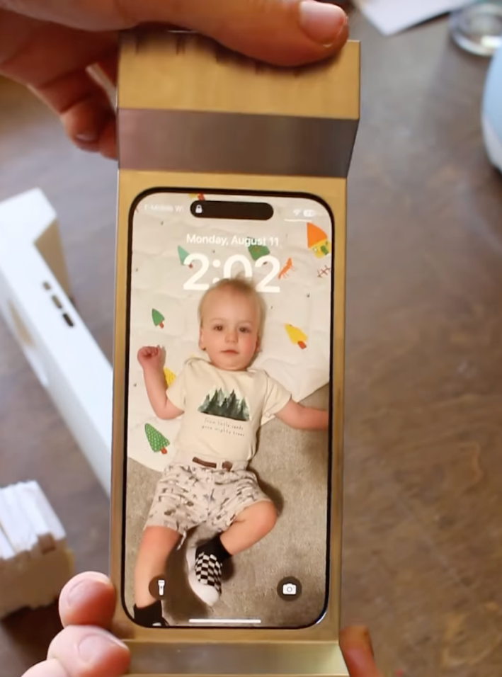 @matterneuroscience/Instagram 3-D printed stainless steel 6lb phone case with iphone inside