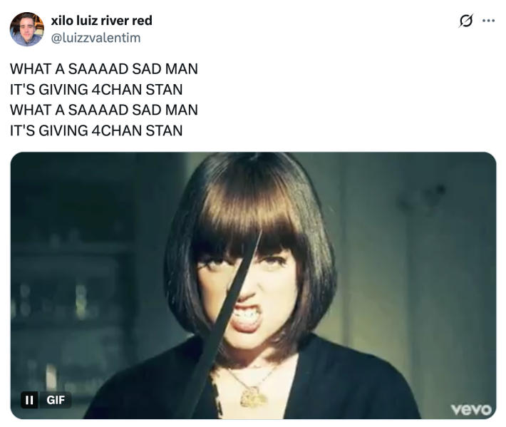 4chan stan lily allen true love song
