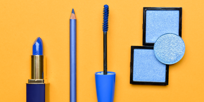 blue pigment in makeup