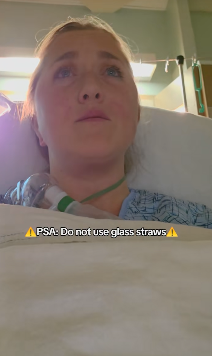 @_colorful__chaos_/TikTok "PSA: Do not use glass straws"
