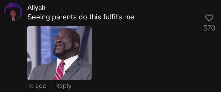 “Seeing parents do this fulfills me.”