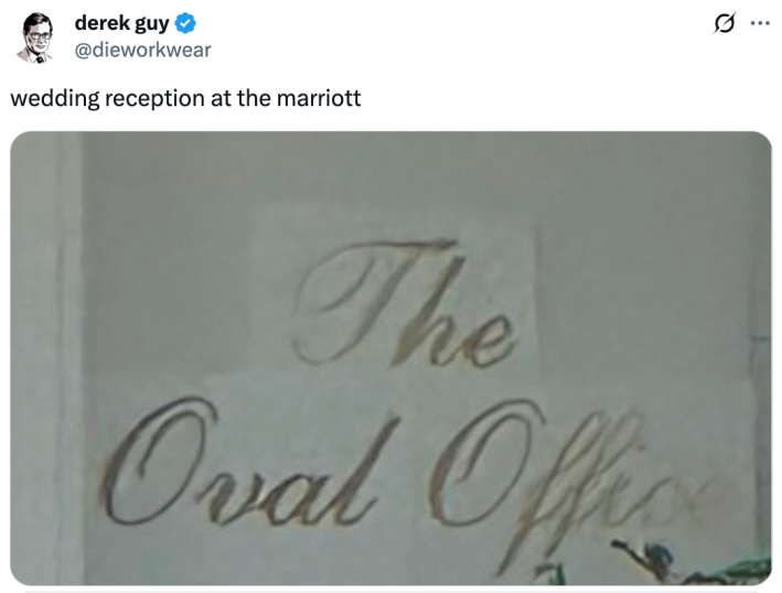 wedding reception at the marriott