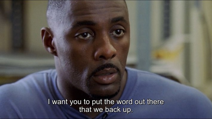 Meme that reads, "I want you to put the word out there that we back up."