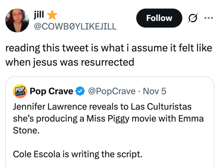 reading this tweet is what i assume it felt like when jesus was resurrected