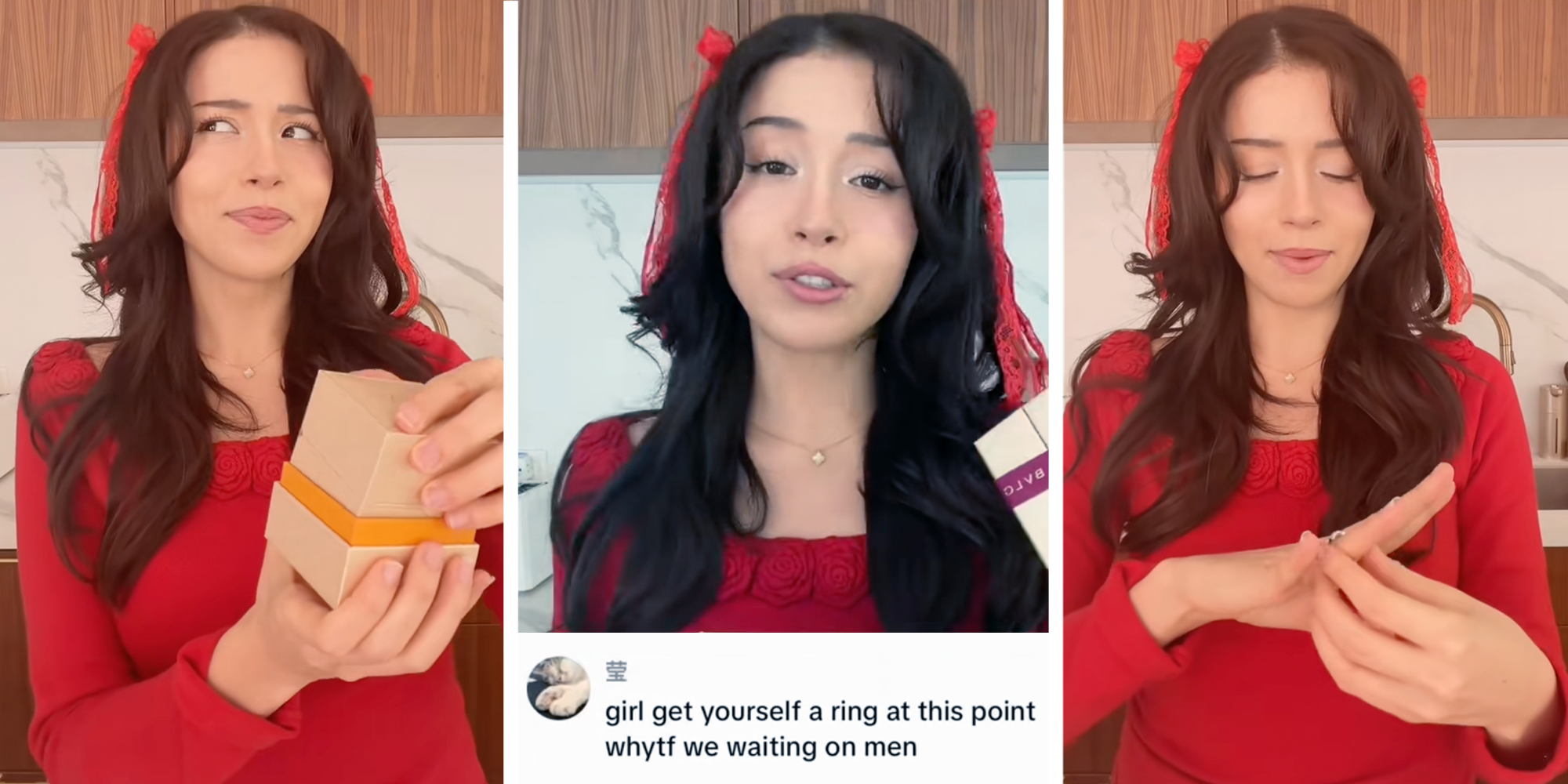 pokimane buys engagement ring for herself