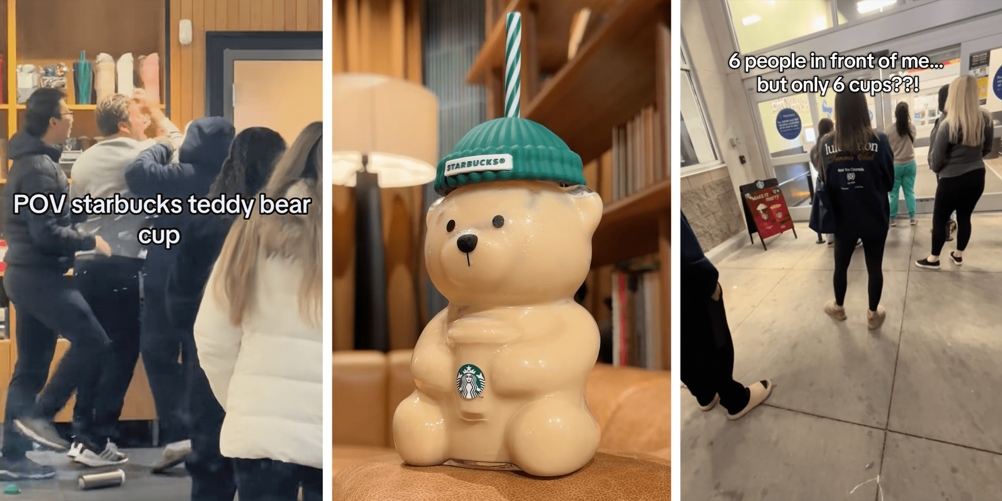 starbucks teddy bear cups launch