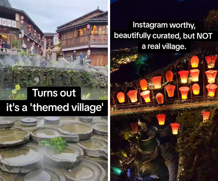 themed village in china catfish vacation
