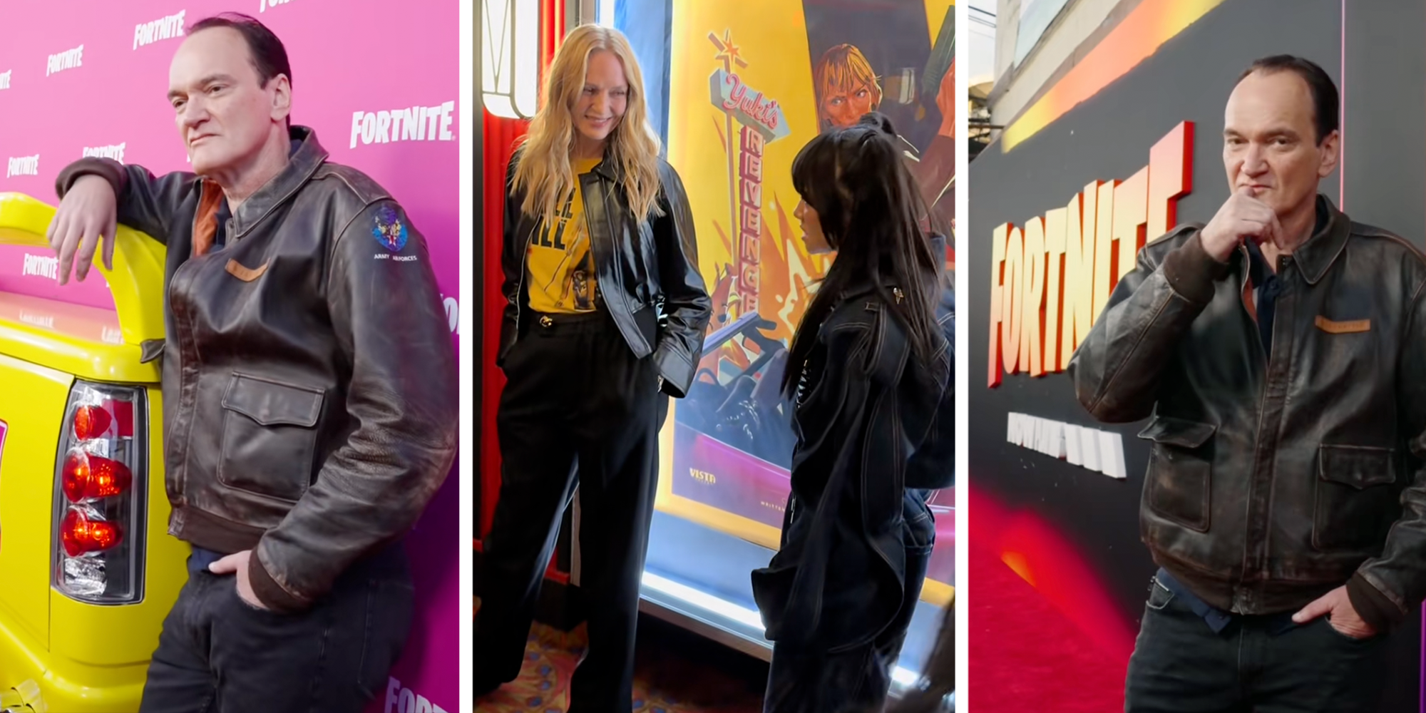 uma thurman quentin tarantino reunite fortnite kill bill season 7