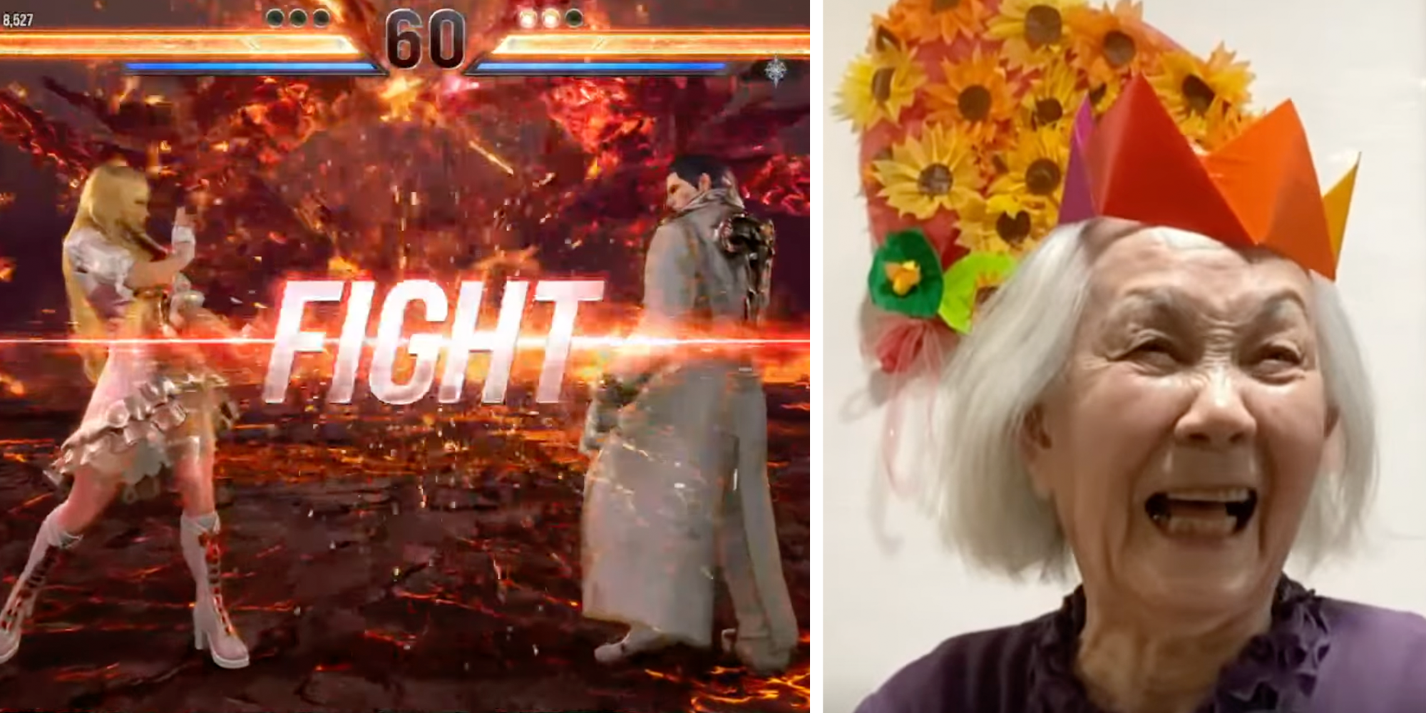 92 year old grandma wins tekken esports tournament wins