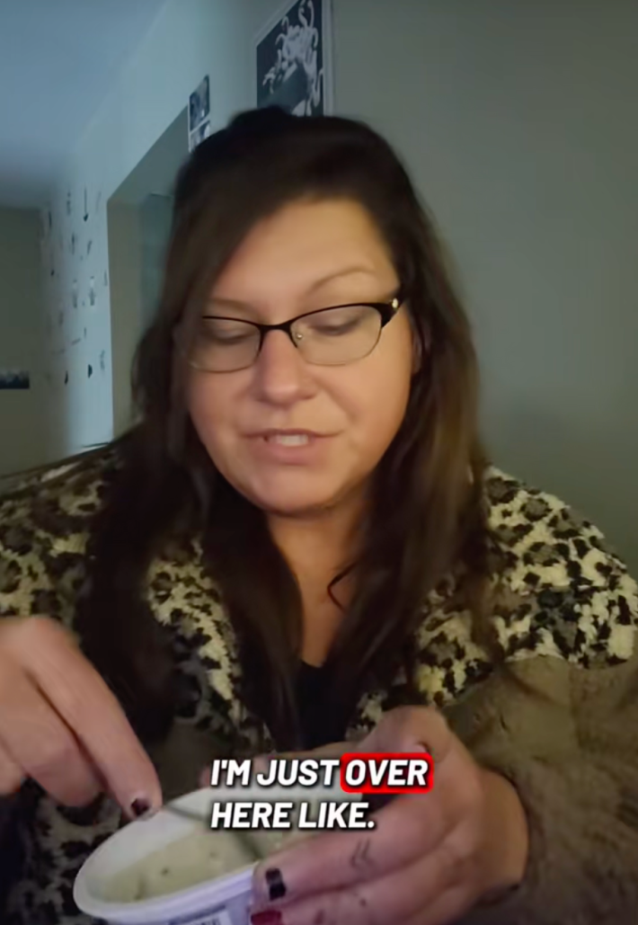 @omg.its.allie/TikTok “Internet’s going crazy over 6-7… I’m just over here like: creamcheese-bagel, creamcheese-bagel, creamcheese-bagel.”