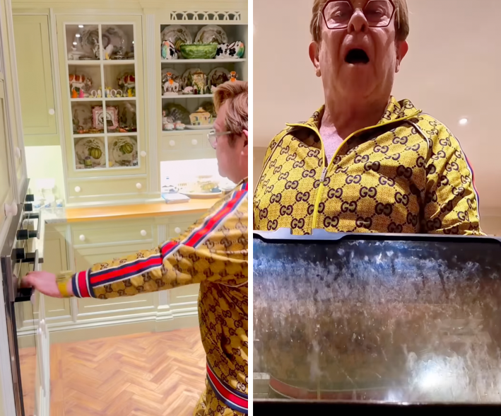 elton john's dirty oven