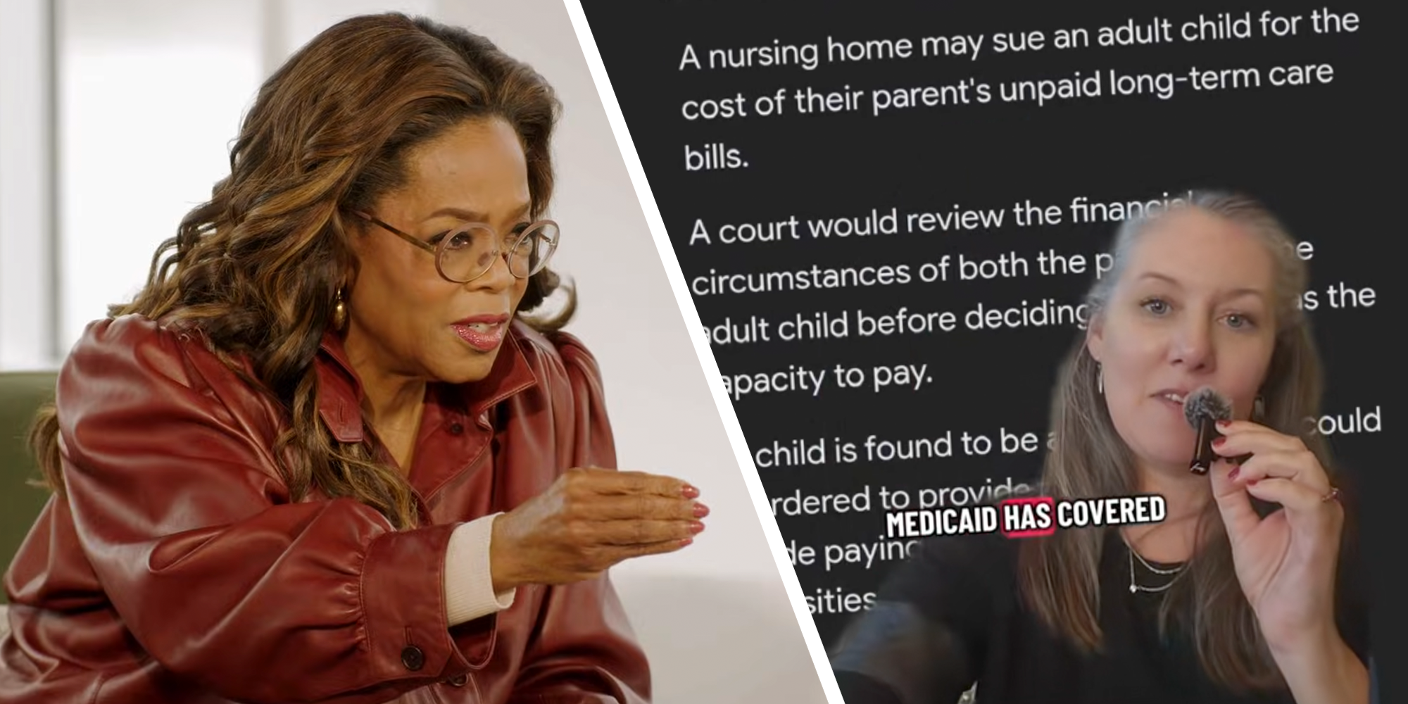 filial law medicaid oprah no contact