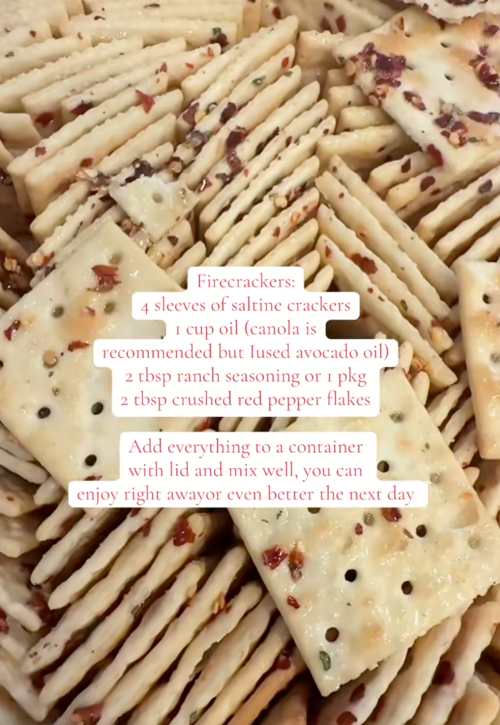 @janellerohner/TikTok Firecrackers recipe