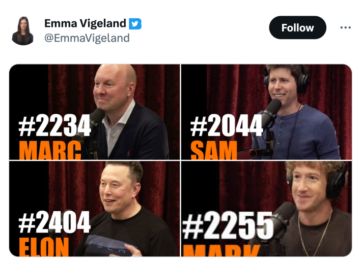 Meme about Joe Rogan.