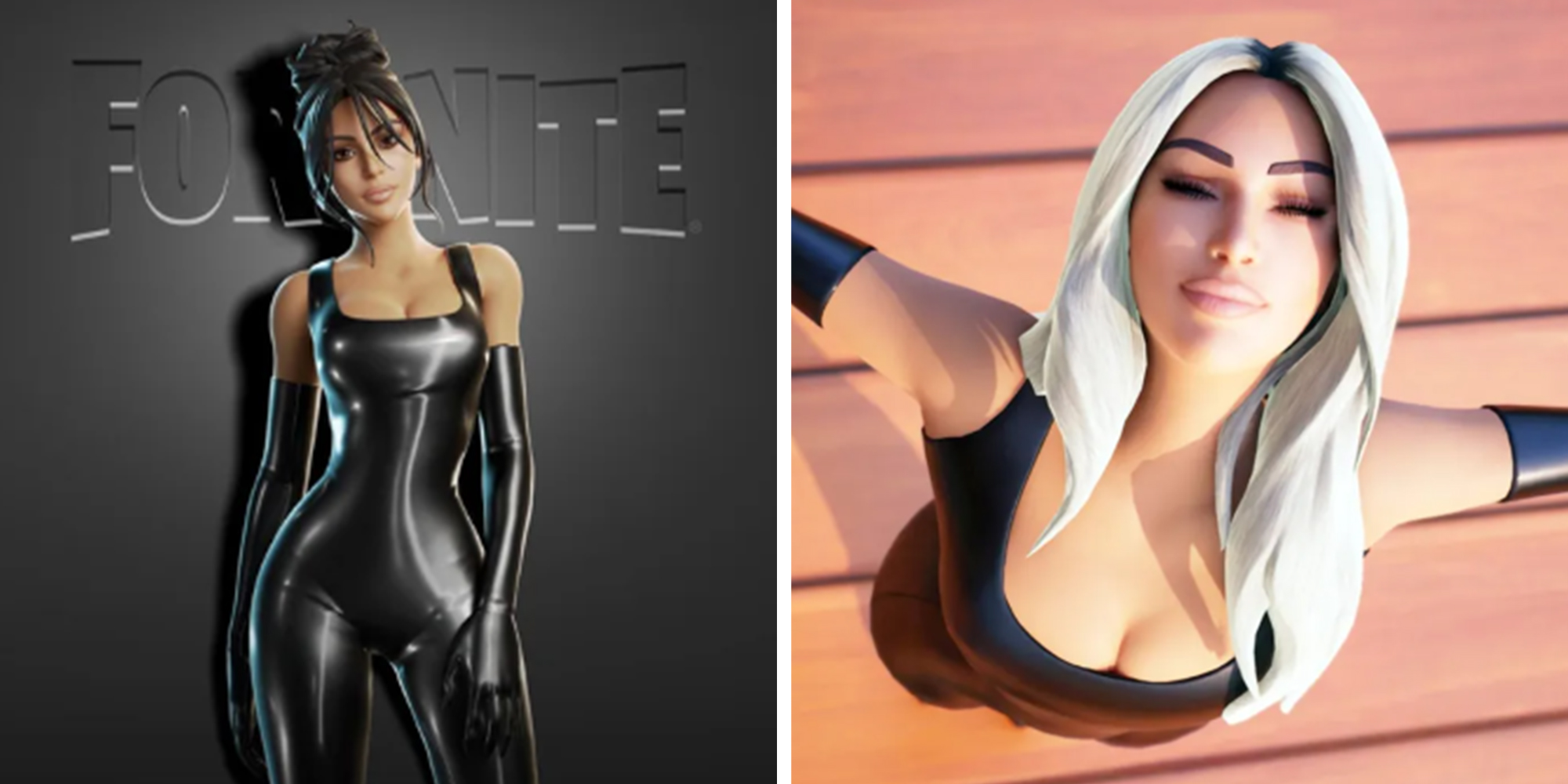 Kim Kardashian Fortnite skins