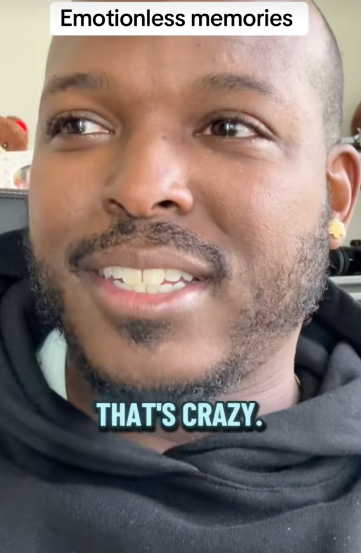 @jcoulsworld1/TikTok "emotionless memories ... that's crazy"