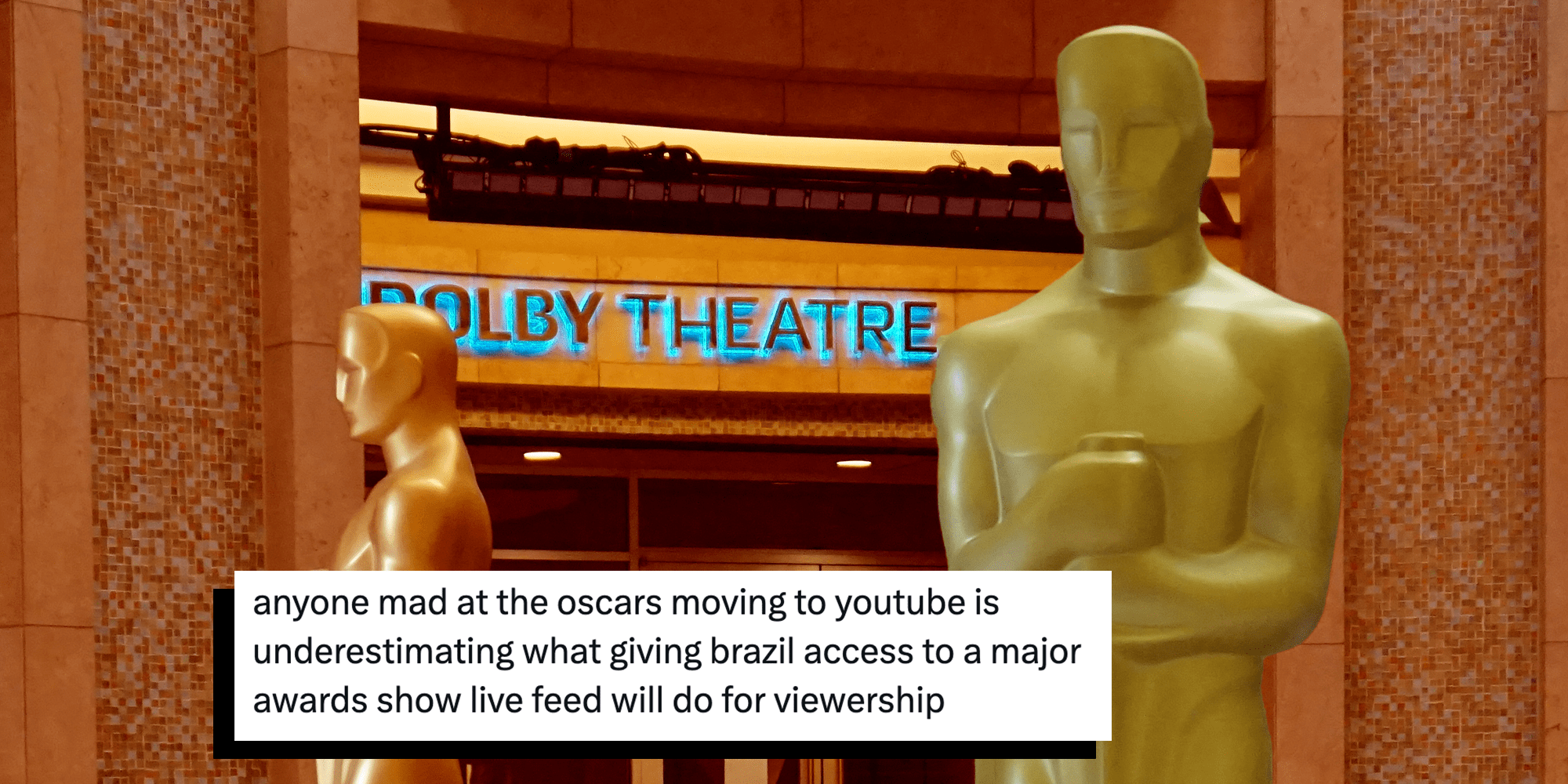 oscars moving to youtube 2029