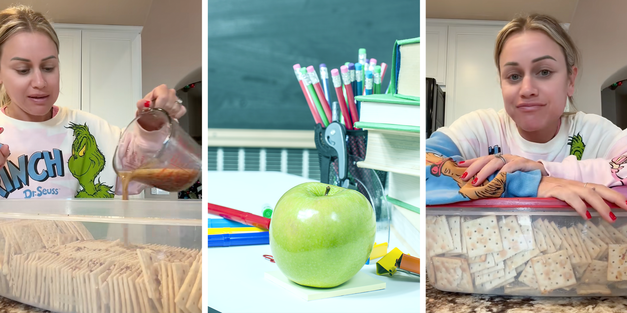 spicy saltine crackers gift for teachers