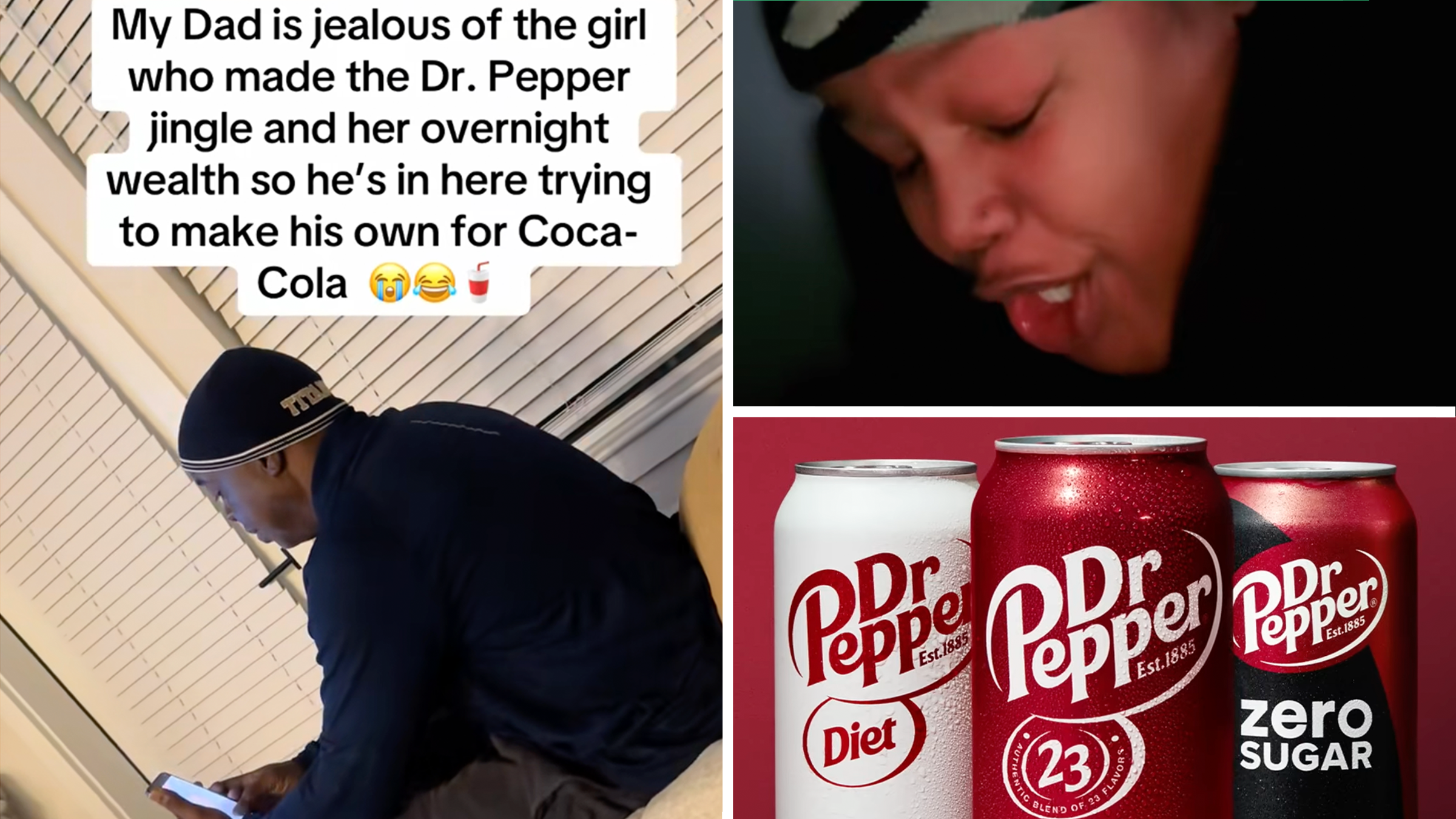 dr pepper jingle attempts on tiktok after success