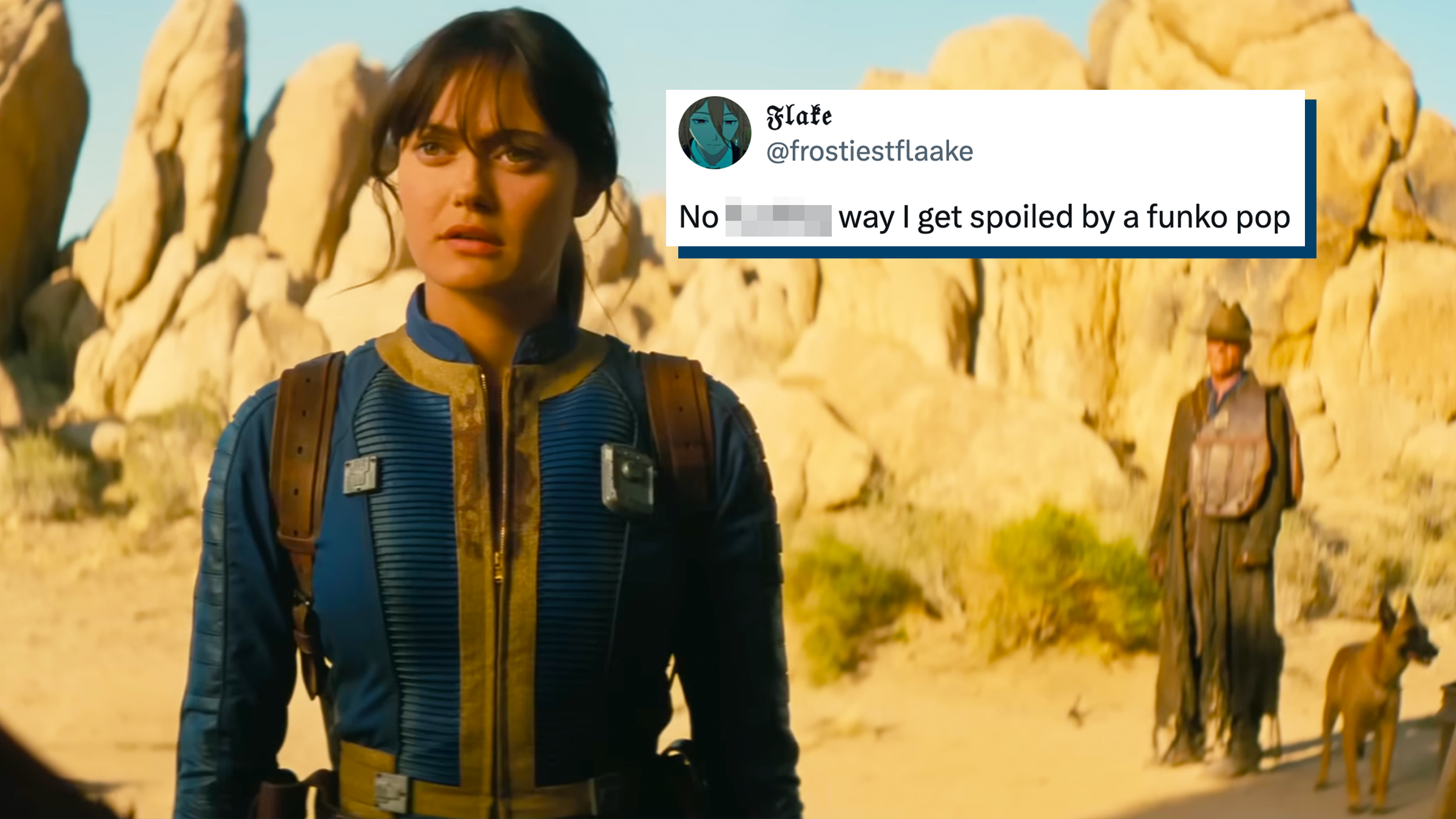 fallout spoiled by funko pop toy