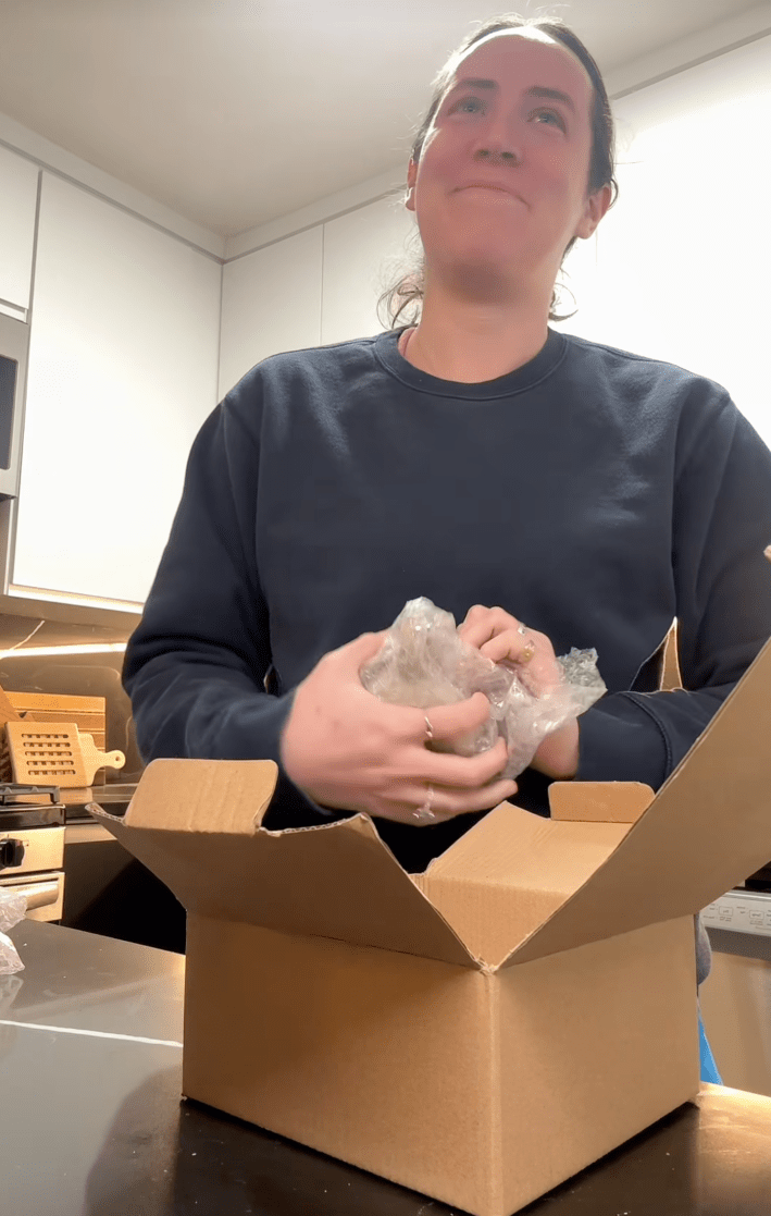 @223in2023/TikTok unwrapping the mug she doesn't like