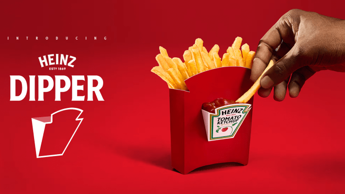 heinz dipper ketchup fries