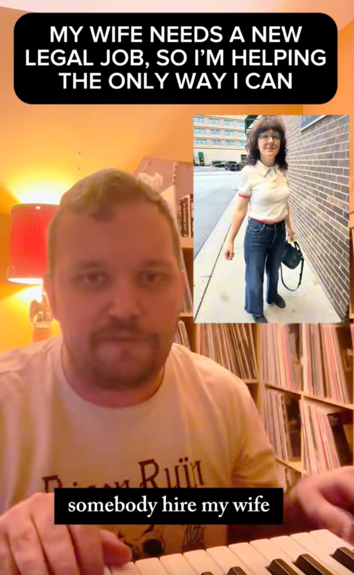 @empty_heaven/TikTok "somebody hire my wife"