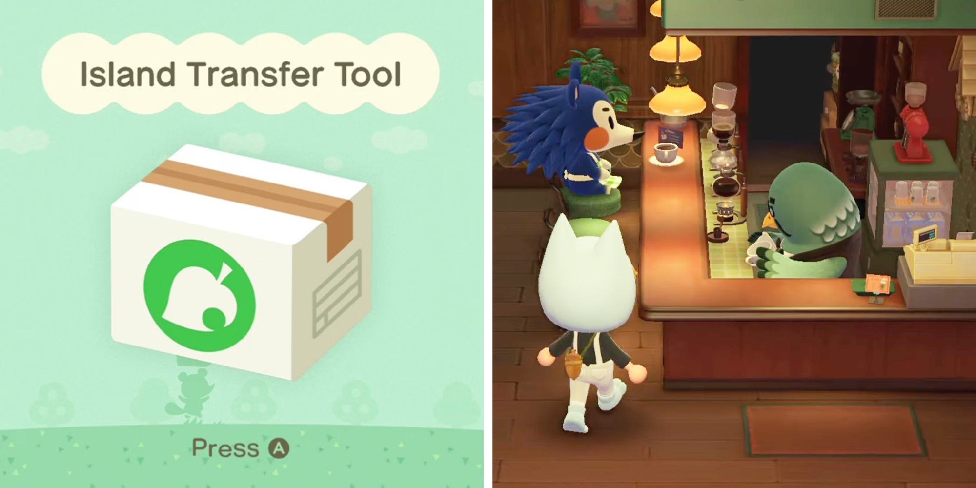 how to upload animal crossing island from switch 1 to switch 2